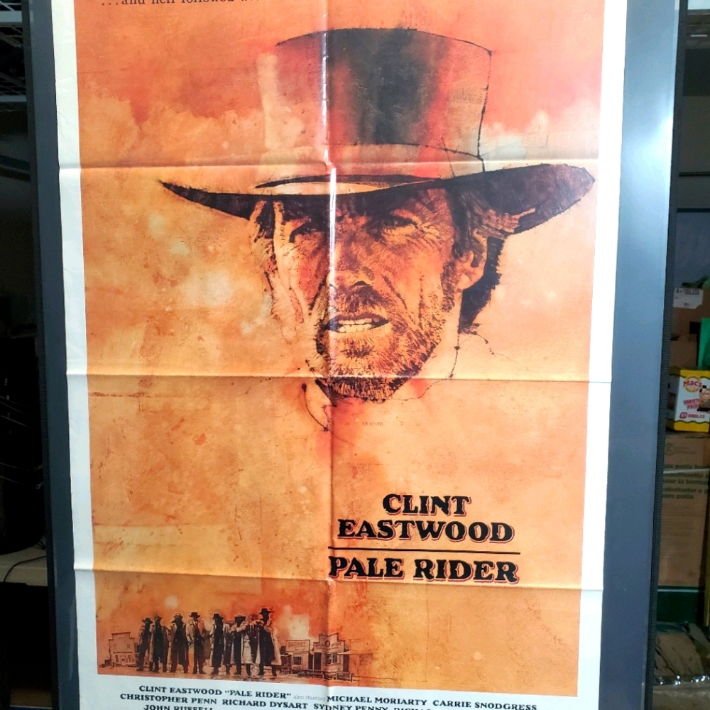 Pale Rider theater issued 1-sheet movie poster